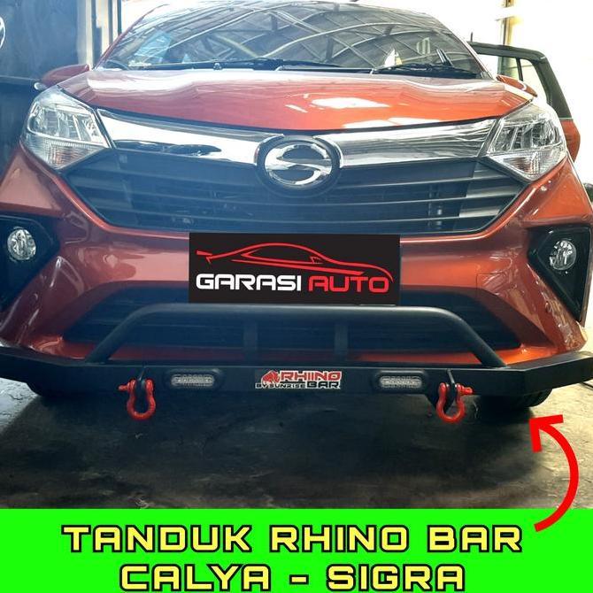 Promo Paket Tanduk Depan Belakang Calya Sigra Bumper Guard Towing Bar Rhino Diskon