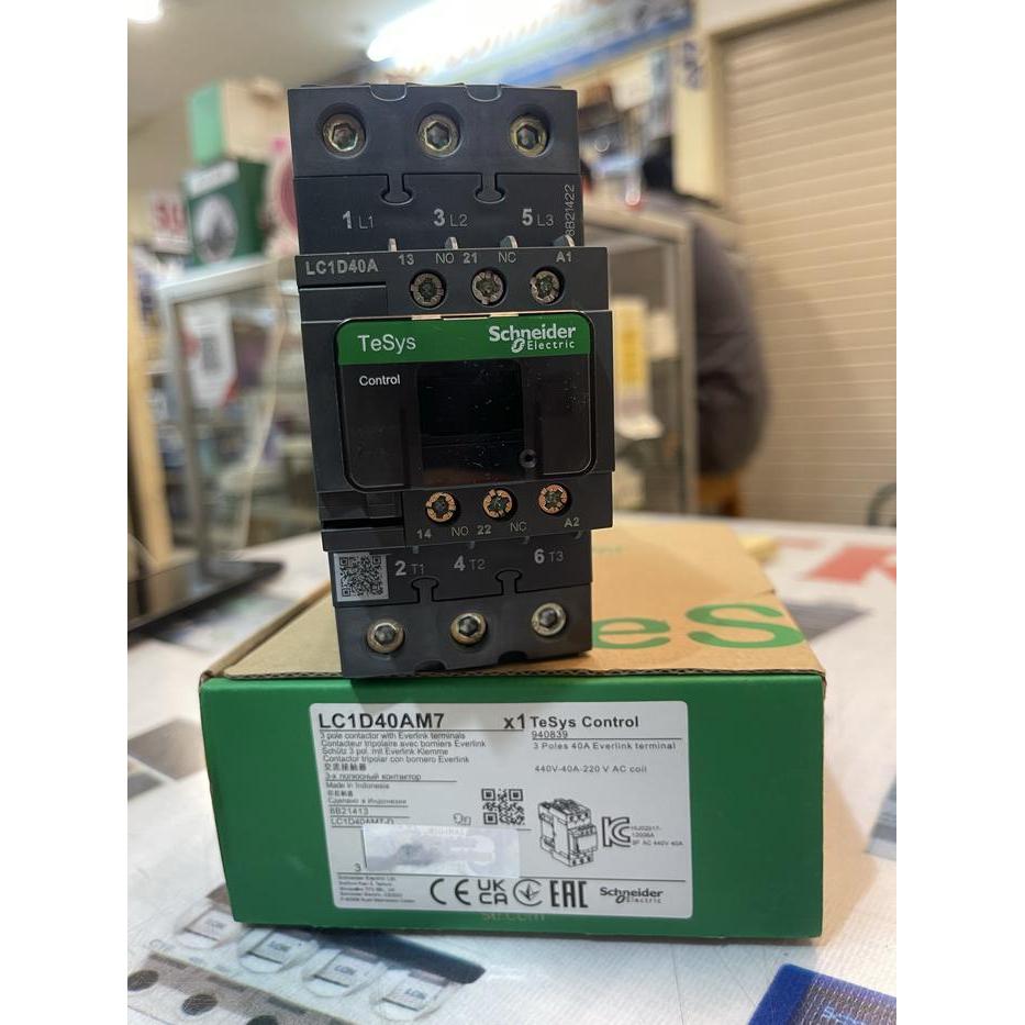 contactor Schneider LC1D40M7 LC1D40AM7 220V ASLI