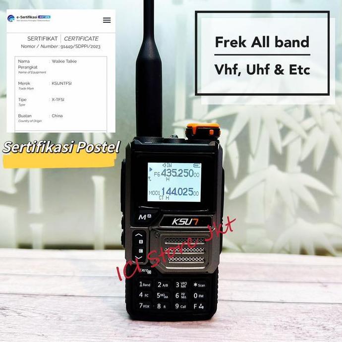NEW PRICE - HT KSUN Dualband VHF dan UHF400