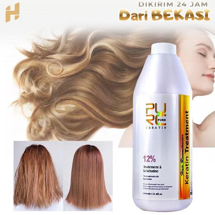 Keratin Treatment Smoothing 12% 1000ml Treatment Keratin Rambut PURC Treatment Brazilian Smoothing