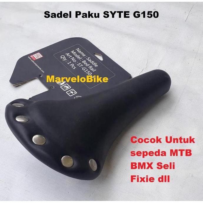 Sadel Paku SYTE G150 Sadel Sepeda MTB BMX Seli Fixie SYTE