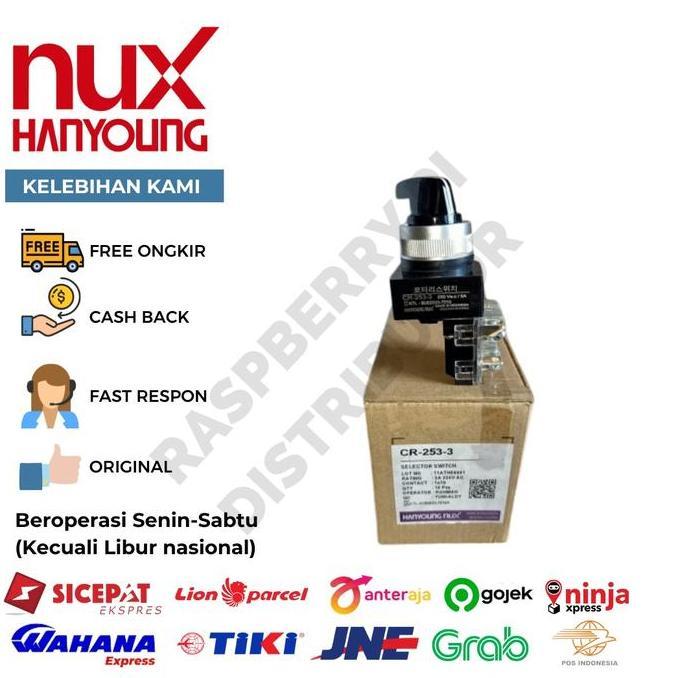 HANYONG NUX CR-253-3 SELECTOR SWITCH RPD27