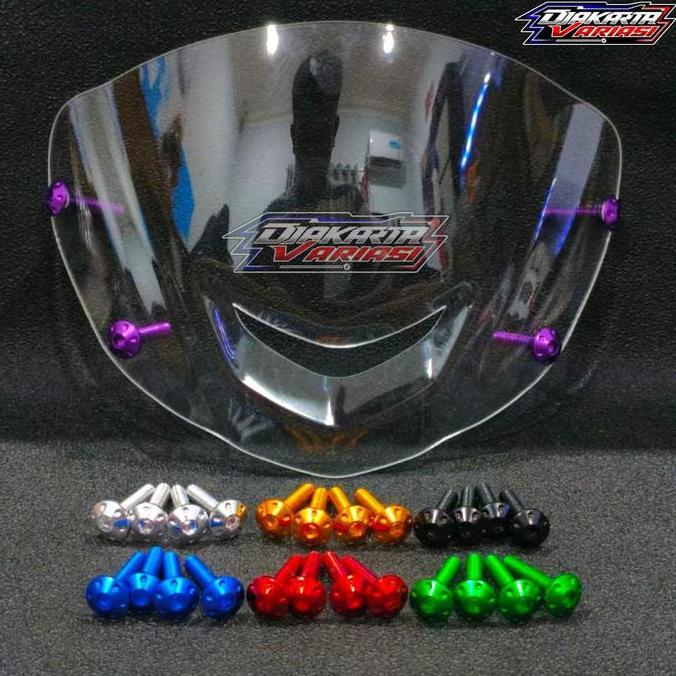 Visor Yamaha 125z Fizr Jupiter z1 Bening Plus Baut Visor Cnc Import Visor Fizr Bening Plus Baut Djv5