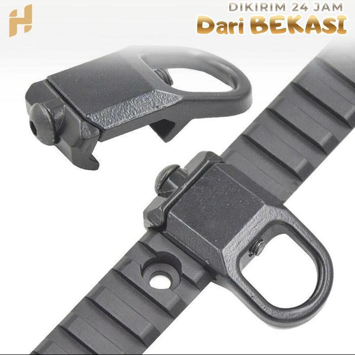 Qd Sling Swivel Mount Adapter 20mm Quick Detach RSA Aksesoris Tactical Quick Detach Qd Rail Picatinn