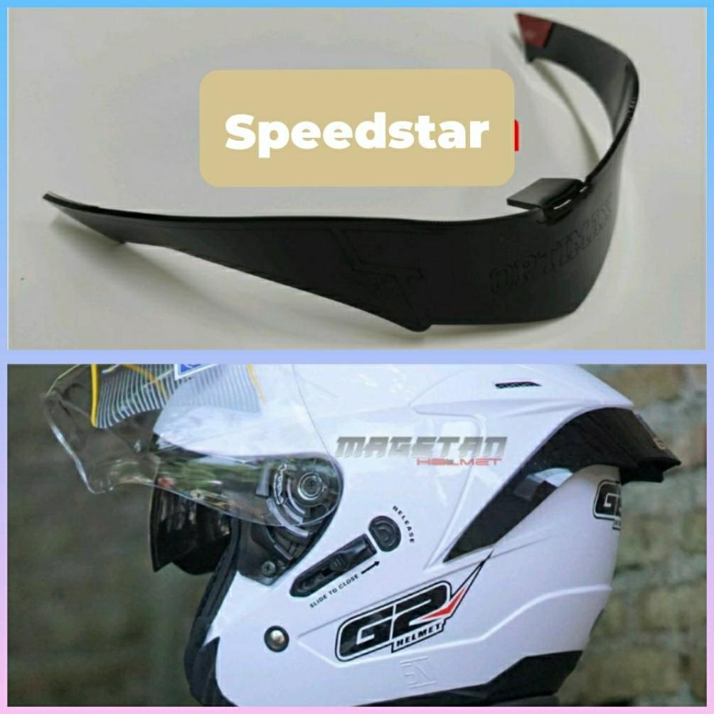 HOT SALE spoiler helm g2 optimak/spoiler helm optimak/spoiler helm