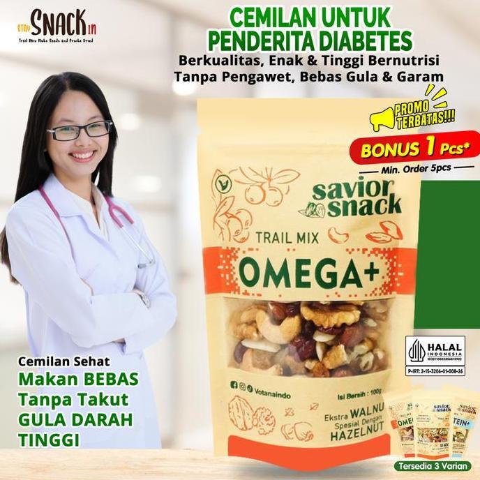 Cemilan Sehat Penderita Diabetes Cemilan Trail Mix Savior Snack