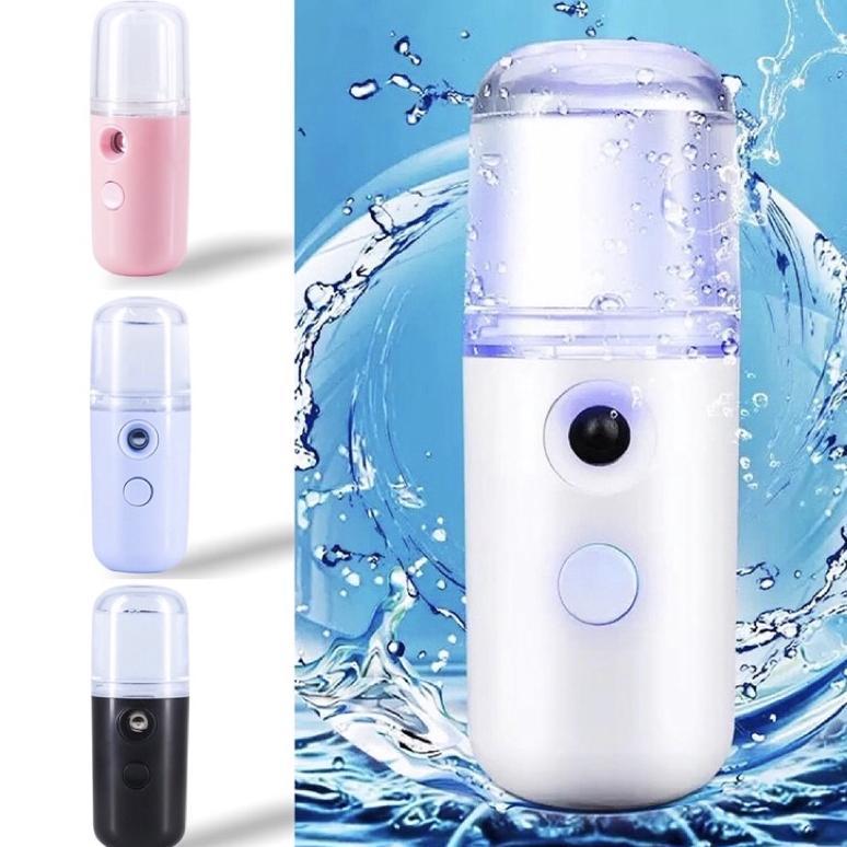 CUCI GUDANG TERMURAH Nano Spray Mini Facial Humidifier Face Mist Nano Spray Kecil Murah Portable Coo