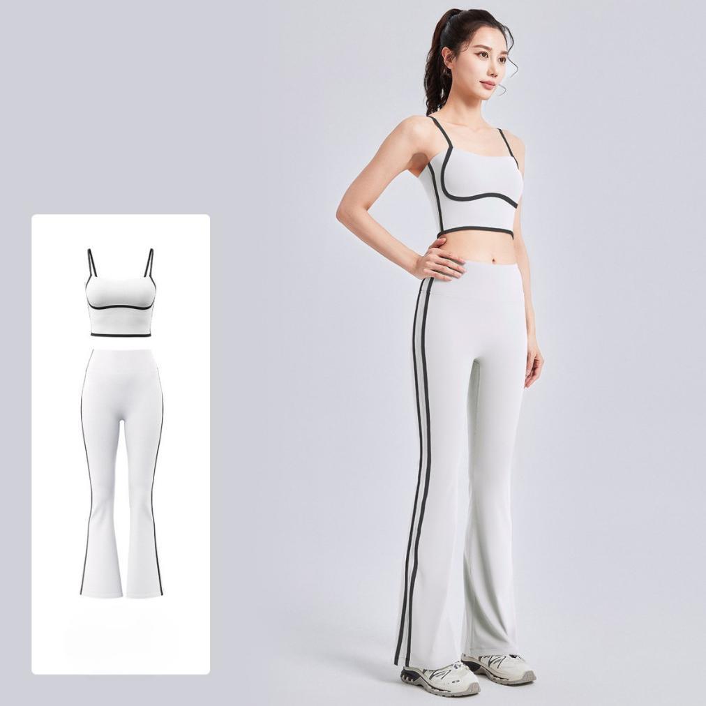 NEW TIMETOSPORT SET Olahraga Wanita Sport Bra + Lengging Cutbray Piltaes Yoga - 1251