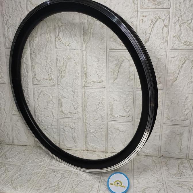 Velg Rims 20 Murni 406 GTS-TEC 36H 32H Double Wall 3cm Black CNC V-Brake Sepeda Lipat Minion BMX Jum