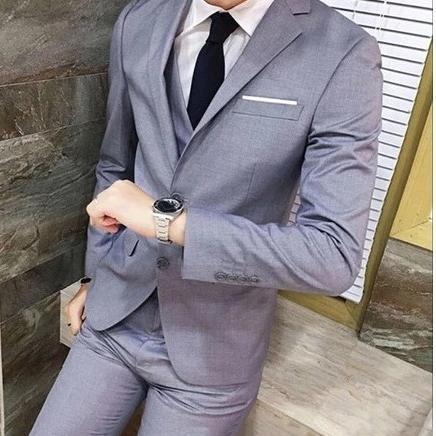 Diskon 3 In 1 Setelan Jas Pria Stelan Jas Pria Set Jas Pria Setelan Jas Pria Formal Set Jas Set Blaz