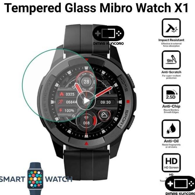 Tempered Glass Mibro Watch X1 antigores screen protector layar mibro watch x1