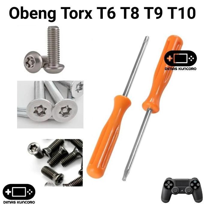 Obeng Torx T6 T8 T9 T10 mesin ps3 ps4 ps5 xbox 360 one S X fat slim