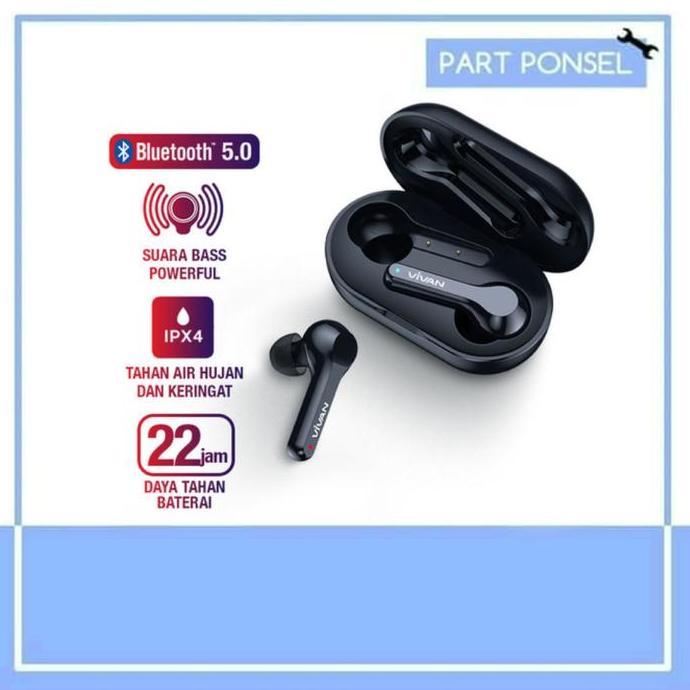 Vivan Wireless Bluetooth Headset Earphone TWS Liberty Airpods earbuds