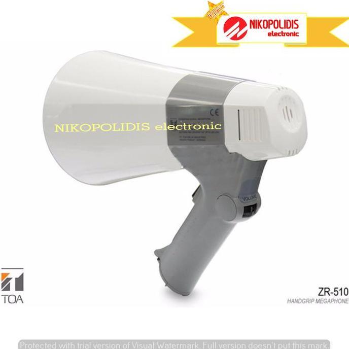 TOA Megaphone ZR510/ Megaphone TOA ZR510/ Megaphone Speaker TOA
