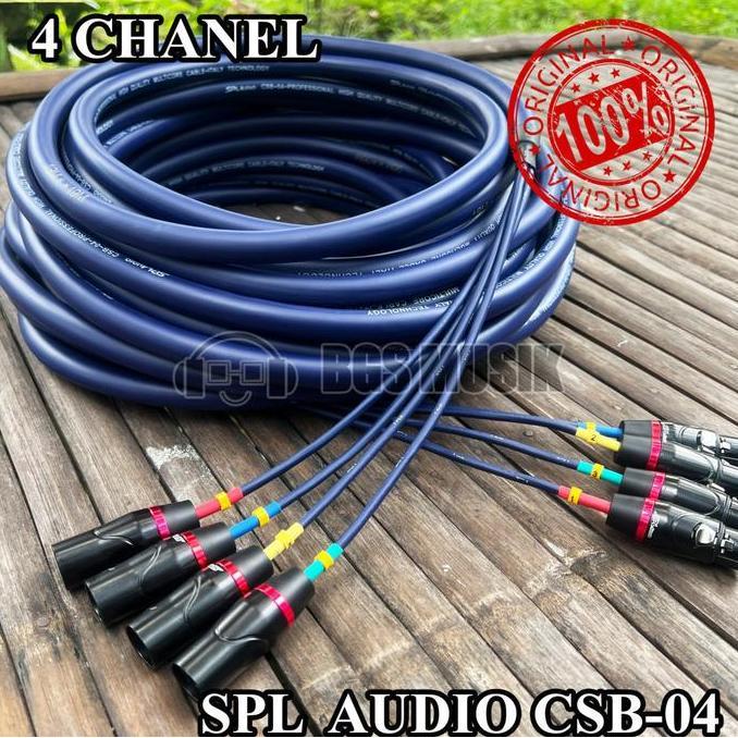 Kabel Snake SPL Audio 4chanel ORIGINAL - Kabel Snake SPL Audio 4ch CSB04