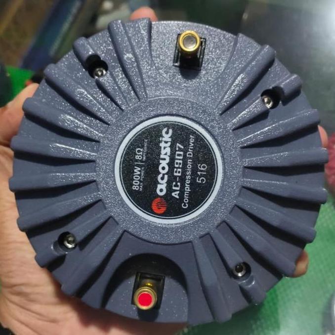 Driver Tweeter Acoustic PA516 ACT516 PA 516 ACT 516 800 Watt ORI Drat AC-6907 Coil 2in 800W Original