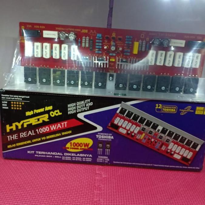 KIT POWER AMPLIFIER HYPER OCL MONO 1000W