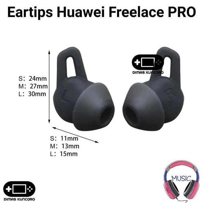 Eartips Huawei Freelace Pro SERIES silicone silikon 1 2 ear tip tips eartip huawei freelace pro 1 2