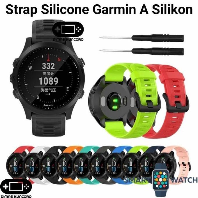 Strap Silicone Garmin A silikon tali jam garmin instinct 1 2 crossover