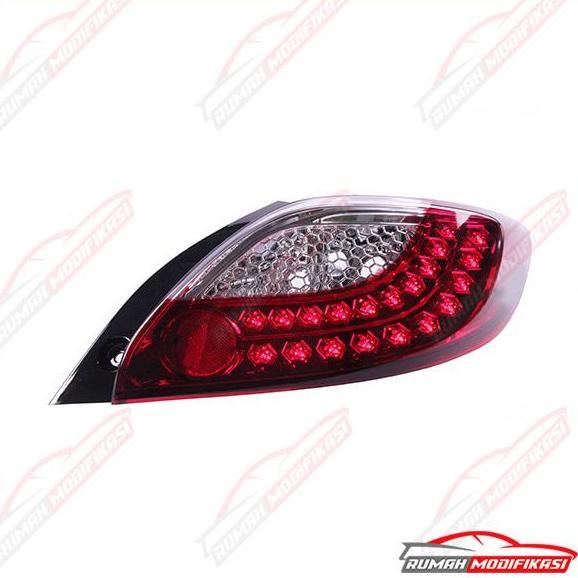 STOP LAMP - MAZDA 2 2009-2014 - LED - RED CLEAR - JY
