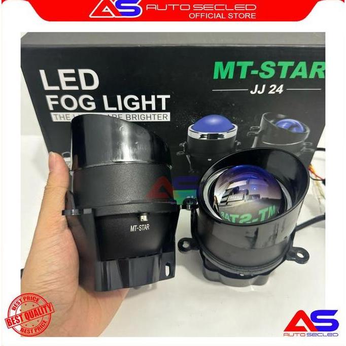 BILED FOGLAMP MT-STAR 50 WATT BLUELENS 3 WARNA FOGLAMP ALL WEATHER MT-STAR BILED FOGLA