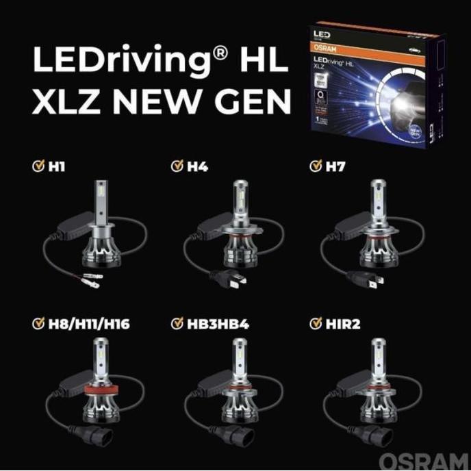 Osram LED Driving XLZ Putih 6K - H4
