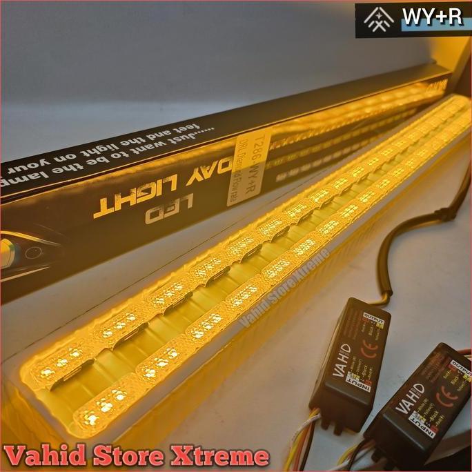 DRL LED Alis Crystal VAHID T286-WY+R | Welcome lht | Standby MERAH