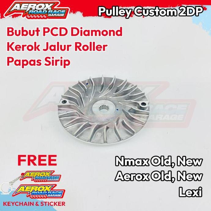 Promo PAKET Pulley Custom Roller BRT Aerox Nmax Lexi NEW Aerox / Nmax Diskon