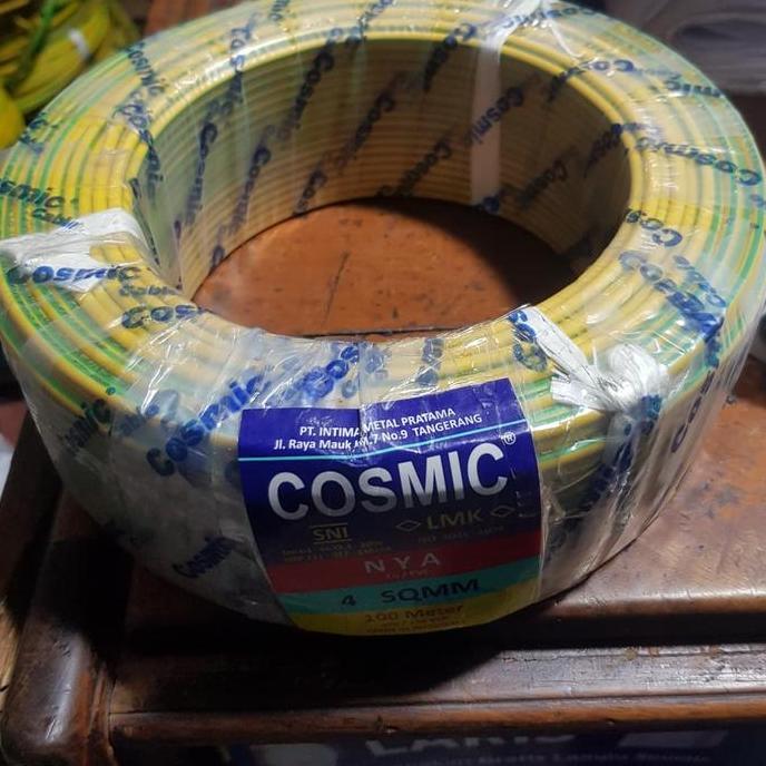 Promo Kabel Listrik NYA 4mm Cosmic 100m / Kabel NYA 4 mm Cosmic 100 Meter Diskon