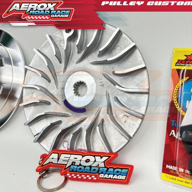 Promo Pulley cvt automatic99 + Roller 9gram Nmax aerox aerox155 perfomance Diskon