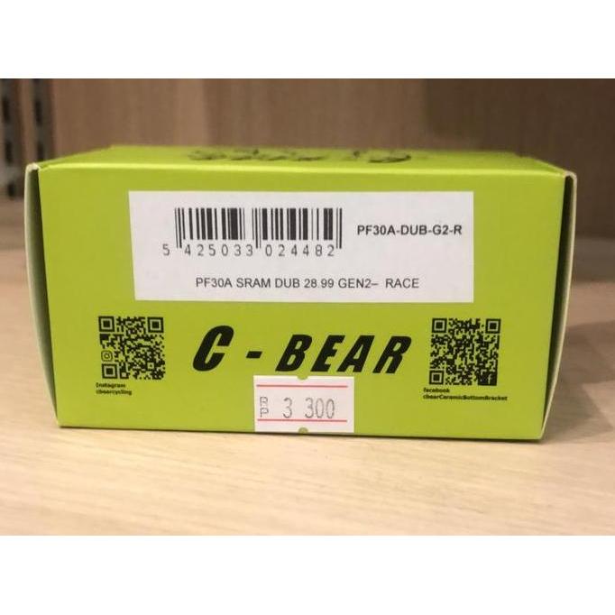 Promo Bottom Bracket Sepeda Ceramic C Bear Bb Pf30A Sram Dub 28.99 Gen2 Race
