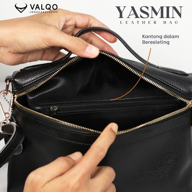 Shebag- Valqo Yasmin Tas Nita Kulit Sapi Clutch Pouch Tas Persit Perempuan