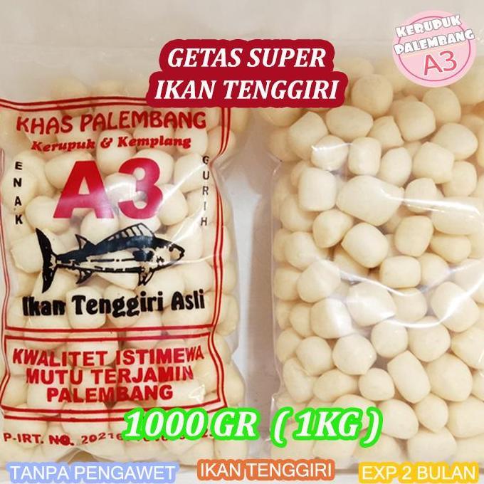 GETAS SUPER IKAN TENGGIRI 1 KG KRETEKKAN IKAN TENGGIRI 1 KG Alqshop