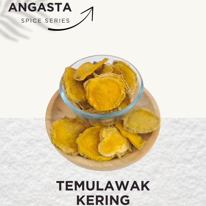 TEMULAWAK KERING 100 GRAM TEMULAWAK KERING ASLI Alqshop