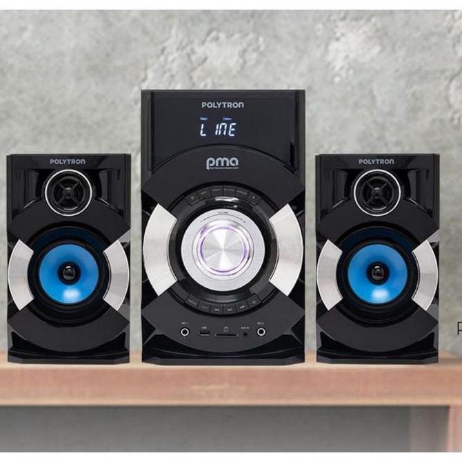 Polytron Speaker Bluetooth PMA 9527 BAZZOKE Speaker Multimedia Polytron PMA 9527