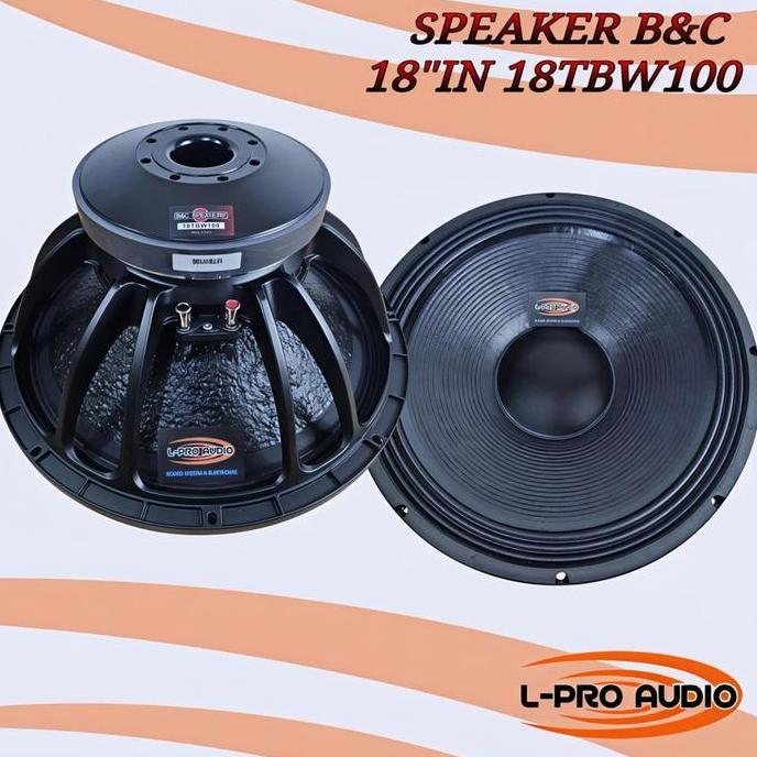 Speaker 18in B&C 18TBW100 BNC Subwoofer