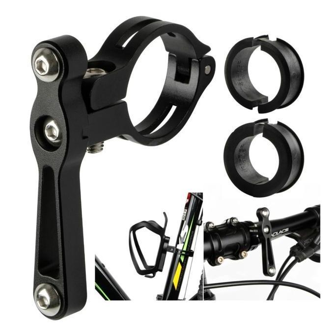 HANDLEBAR BOTTLE CAGE BOTOL SEPEDA MOUNT ADAPTER MTB ROAD BIKE BRAKET SGA3
