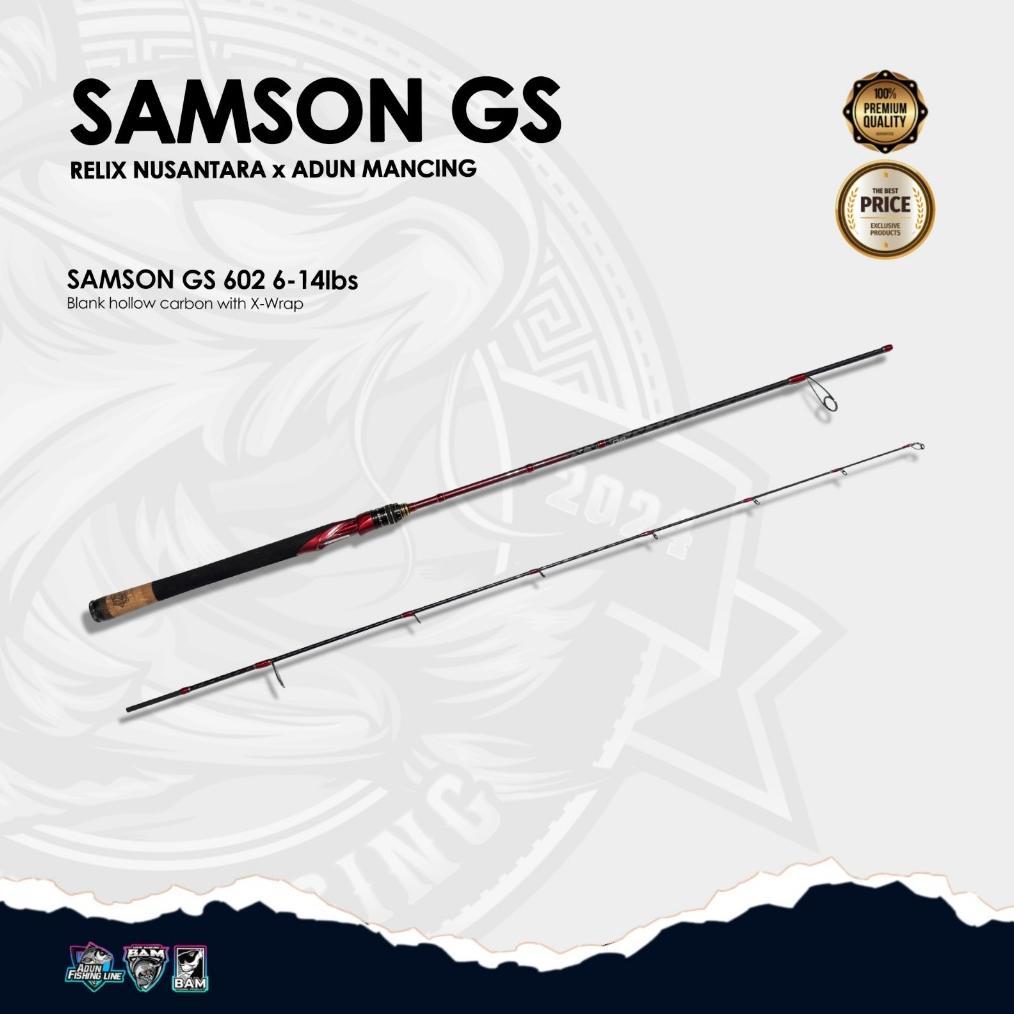 Joran Samson GS Relix Nusantara X Adun mancing
