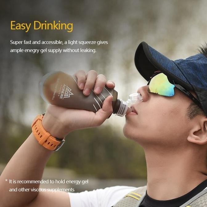 AONIJIE SD23 170ML 420ML NUTRI SOFT FLASK BOTOL MINUM LARI TRAIL LUNAK SGA3