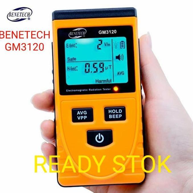 ORI BENETECH GM3120 - ALAT PENDETEKSI RADIASI DETEKTOR UKUR RADIASI