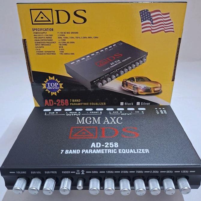 Promo Pream Parametrik ADS AD 258 Parametrik Equalizer Audio Sound System ADS AD 258 Diskon