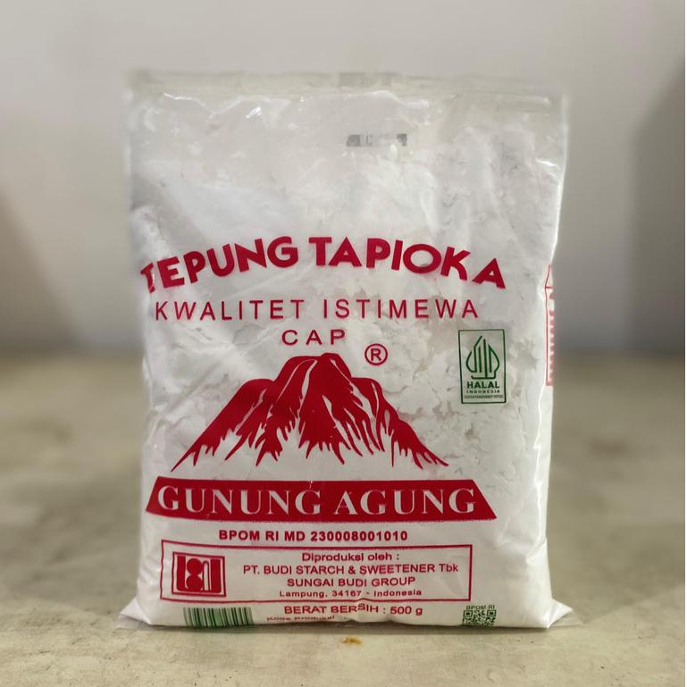 TEPUNG TAPIOKA SAGU CAP GUNUNG AGUNG (500gr) Sagu Gunung
