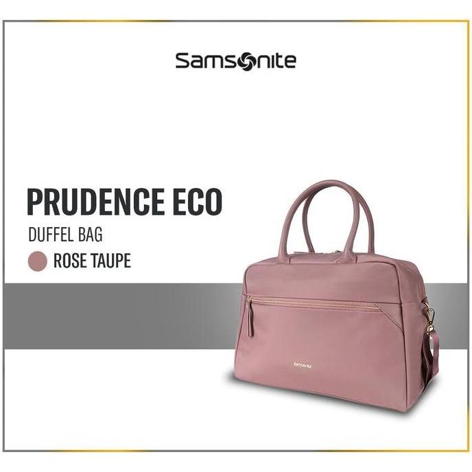 * SAMSONITE PRUDENCE ECO DUFFEL ANTIMICROBIAL - ROSE TAUPE //