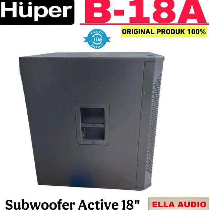 Promo Subwoofer Huper B18A Aktif 18 inch B 18A Diskon
