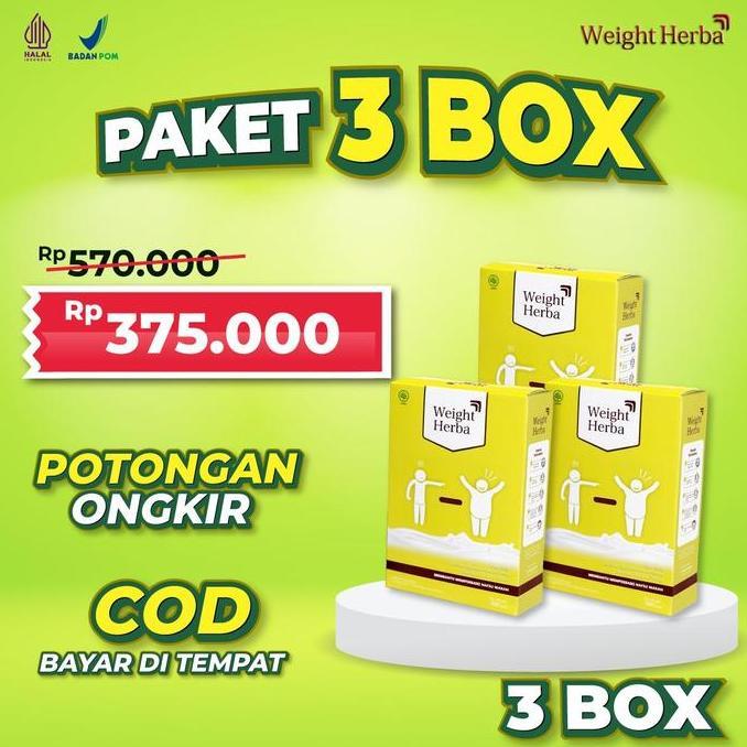 Leite - Susu Weight Herba - Paket Hemat 3 Box Weight Herba