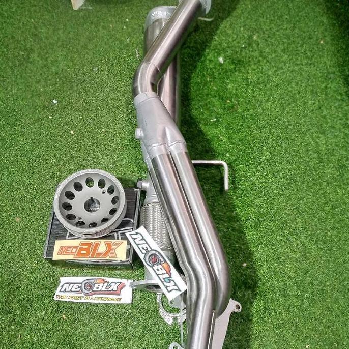 Pulley + Header Frontpipe Inova bensin 1TR, 2TR Neo BLX