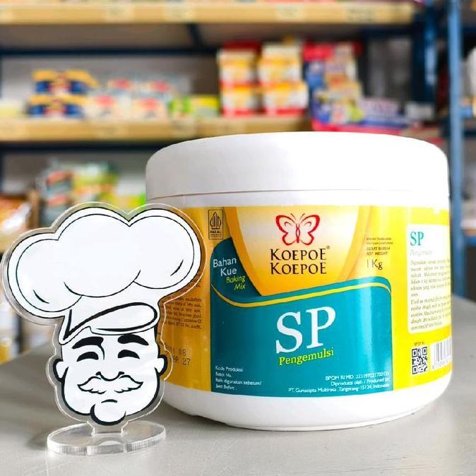 Koepoe SP 1KG / SP Pengemulsi Koepoe / Pelembut Bolu / Pengembang Bolu 1Kg SNC