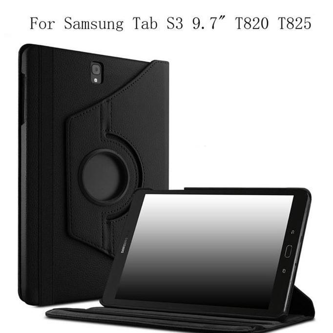 Sarung Rotary For samsung tab s3 9.7inci T820 T825 / Case Samsung Tab S3 9.7" / casing for samsung t