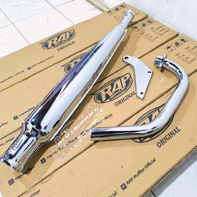 Knalpot Corbi Plor Original Rap Muffler Knalpot CB125 Corbi RAP