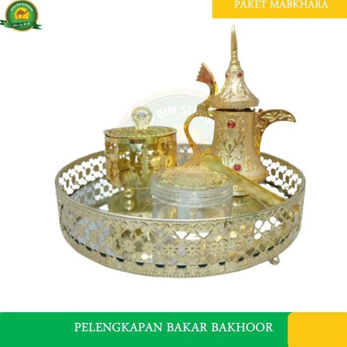 Paket Mabkhara / Perlengkapan Bakar Bakhoor Dupa / Set